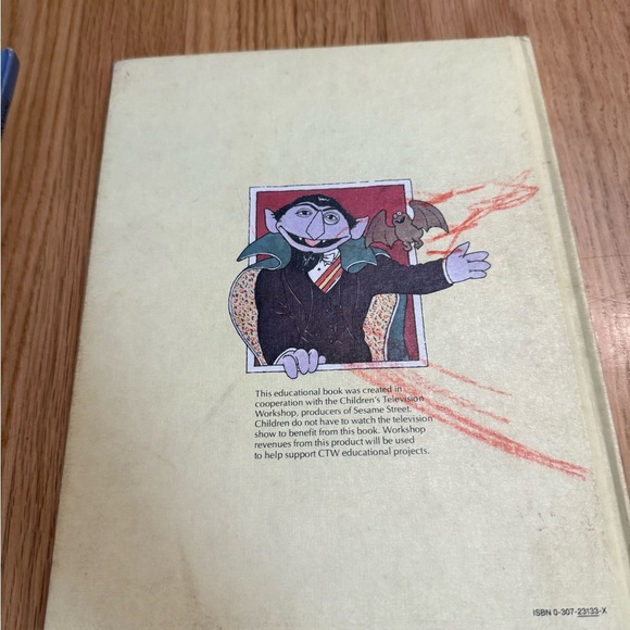 Vintage Sesame Street Book Club Hardcover books- 1980-1983- lot of 5 - Picture 10 of 10